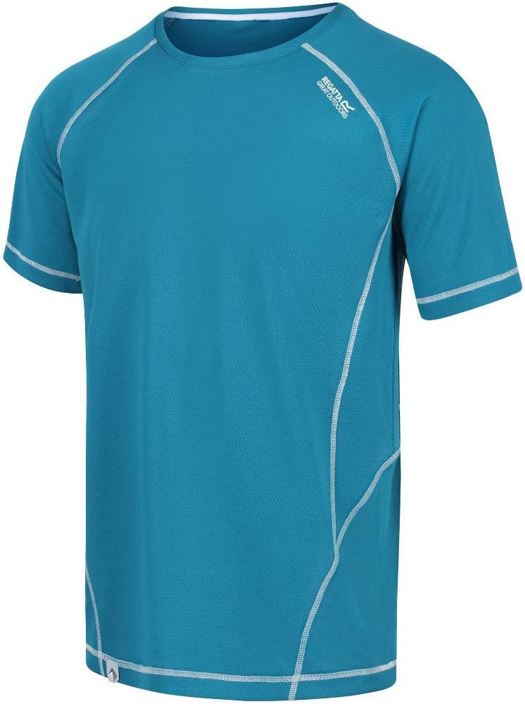 Regatta Men's Virda Ii Short-Sleeved Sports Technical T-Shirt Lightweight, Breathable and Quick Drying - Image 5