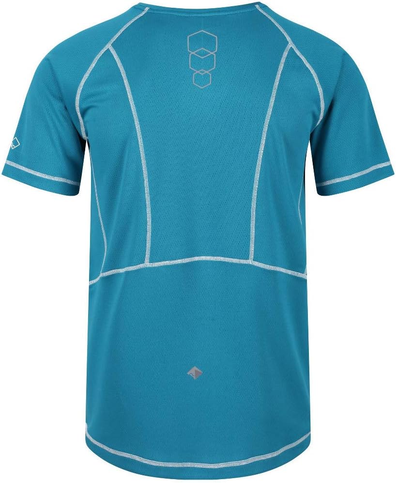 Regatta Men's Virda Ii Short-Sleeved Sports Technical T-Shirt Lightweight, Breathable and Quick Drying - Image 4