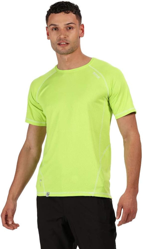 Regatta Men's Virda Ii Short-Sleeved Sports Technical T-Shirt Lightweight, Breathable and Quick Drying - Image 8