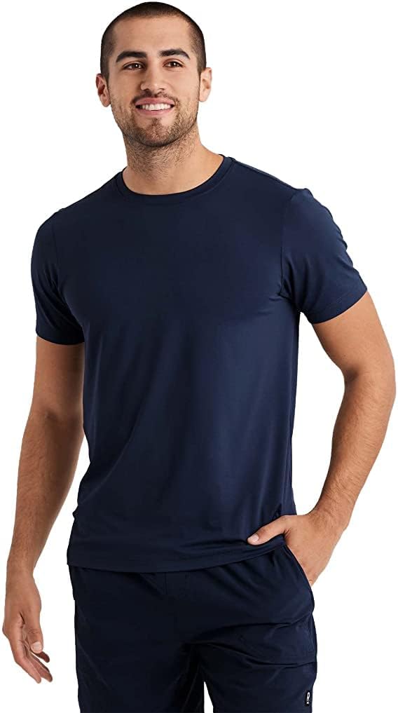 Rhone Men's Essentials Training Tee, Recycled Lightweight Polyester Fabric, Moisturewicking Technology, 4-Way Stretch - Image 9