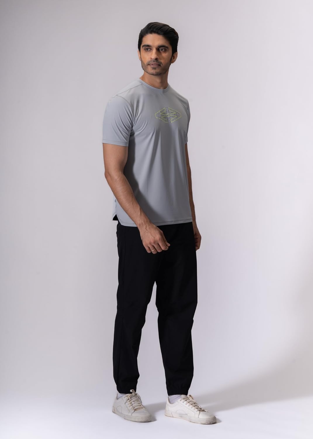 STRCH Nylon ProMove Grafen Men's Round Neck - Image 5