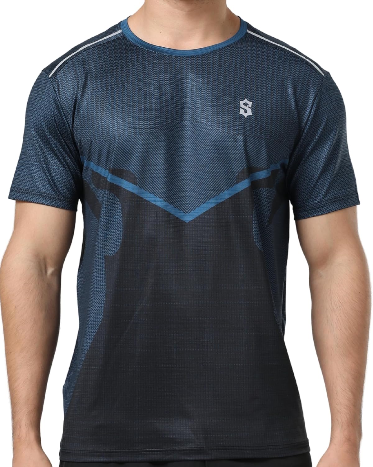 SUNTASY Men's Dry Fit Workout Shirts - Moisture-Wicking, Quick-Dry, 4-Way Stretch Premium Athletic Tees for Running & Sports - Image 13