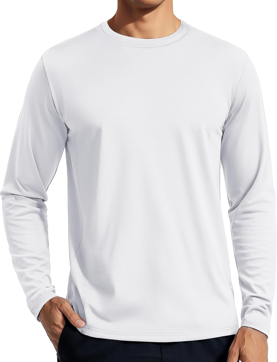 TACVASEN Men's Long Sleeve UPF 80+ Shirts Sun Protection UV SPF Shirts Rash Guard Fishing Running Quick Dry Lightweight - Image 11