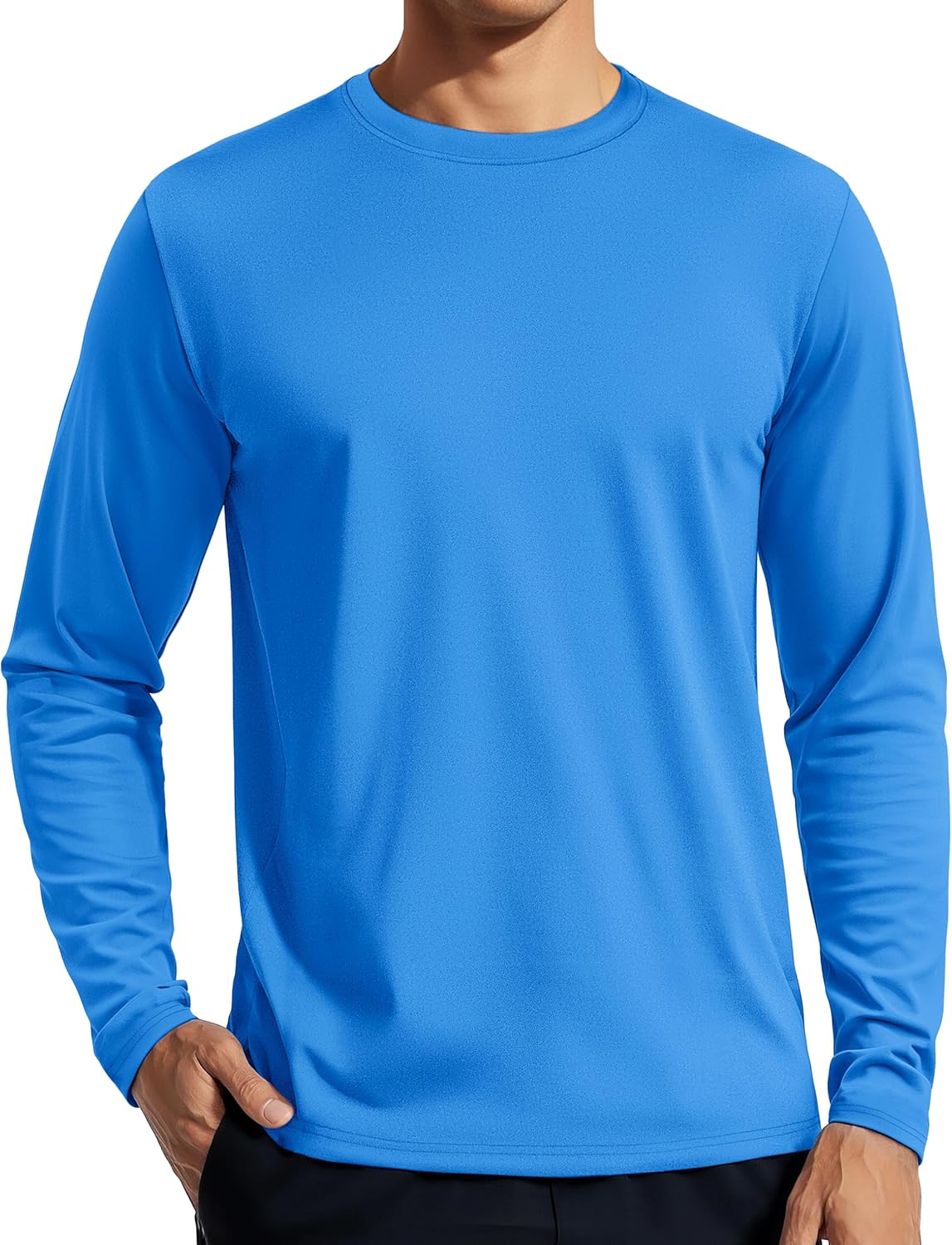 TACVASEN Men's Long Sleeve UPF 80+ Shirts Sun Protection UV SPF Shirts Rash Guard Fishing Running Quick Dry Lightweight - Image 14