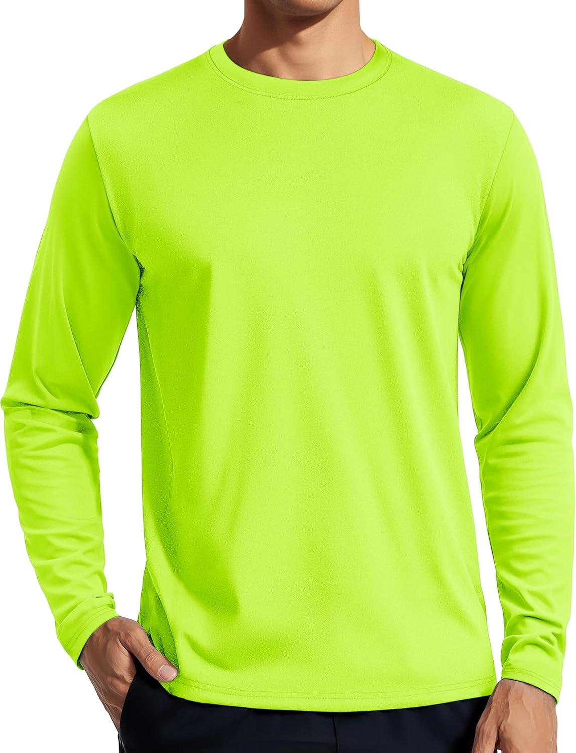 TACVASEN Men's Long Sleeve UPF 80+ Shirts Sun Protection UV SPF Shirts Rash Guard Fishing Running Quick Dry Lightweight - Image 15