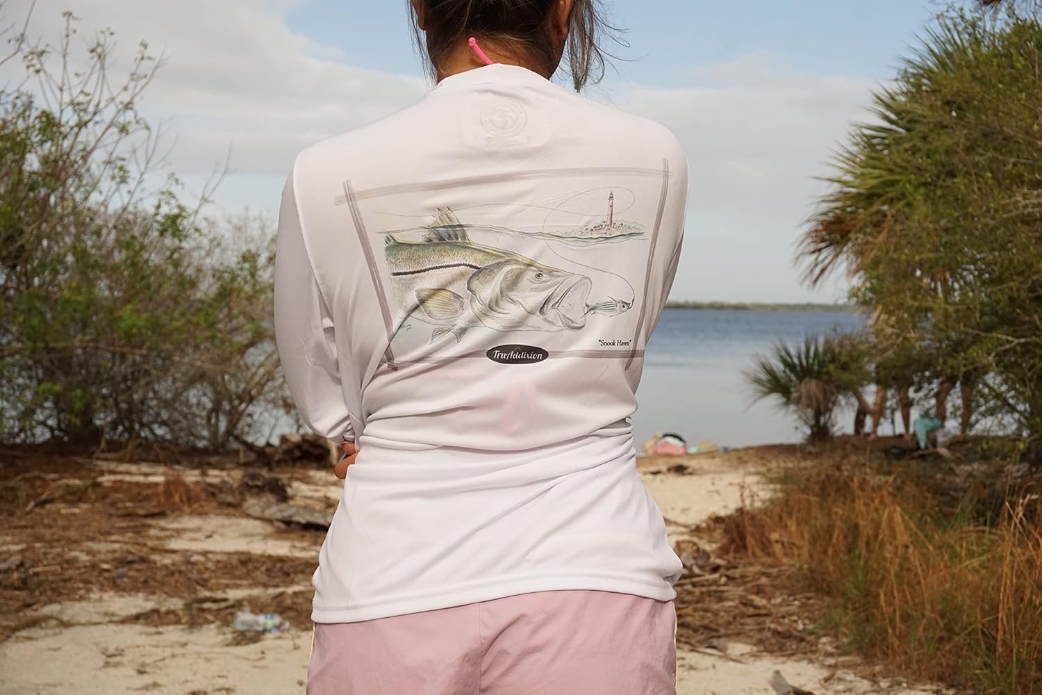 Tru Addixion Long Sleeve Dry Fit Moisture Wicking UPF 50, UV Protection, T Shirt, Snook, Lightweight, Fishing, Outdoor - Image 7
