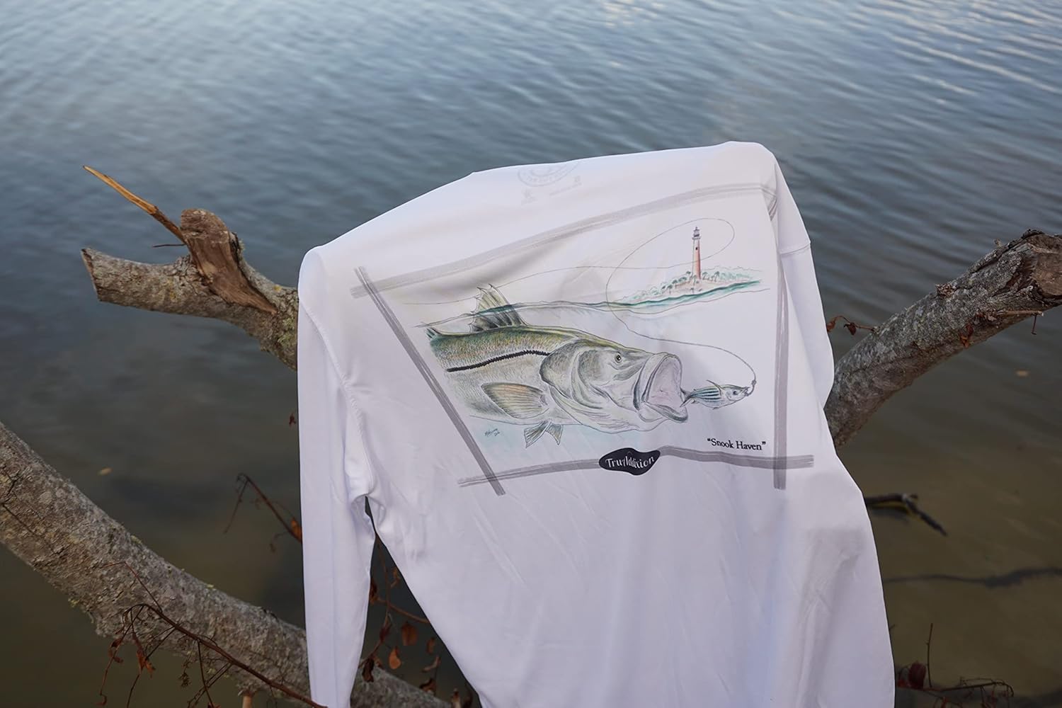 Tru Addixion Long Sleeve Dry Fit Moisture Wicking UPF 50, UV Protection, T Shirt, Snook, Lightweight, Fishing, Outdoor - Image 6