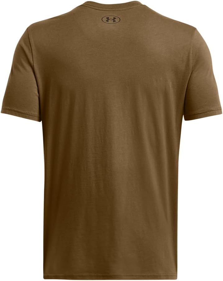 Under Armour Mens Antler Logo Short Sleeve T Shirt | Casual Hunting Apparel | Camo Graphic Tee - Image 4