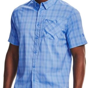 Under Armour Men's High Tide Plaid Short Sleeve
