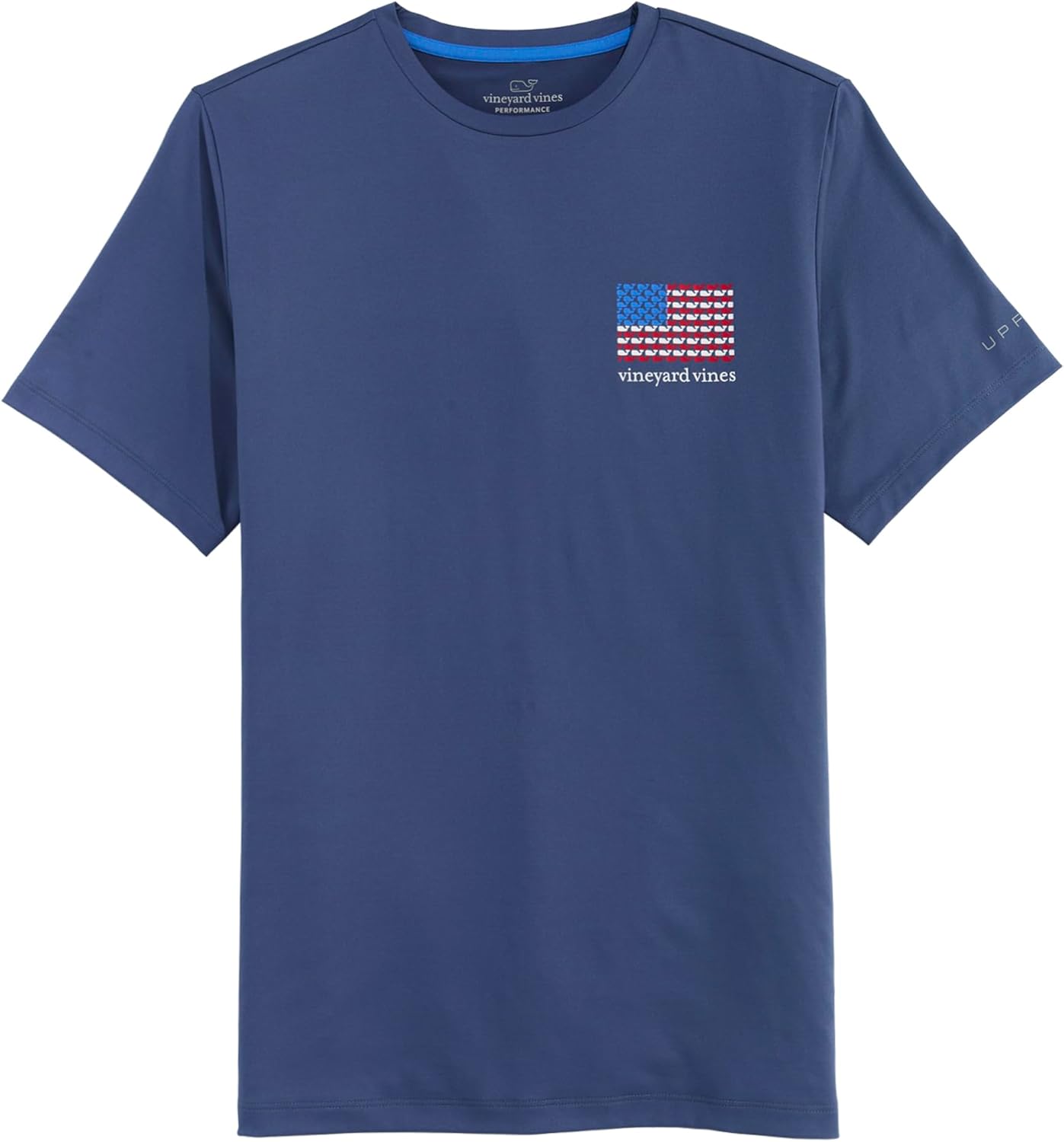 vineyard vines Men's Micro Whale Flag Short-Sleeve Harbor Performance Tee - Image 2