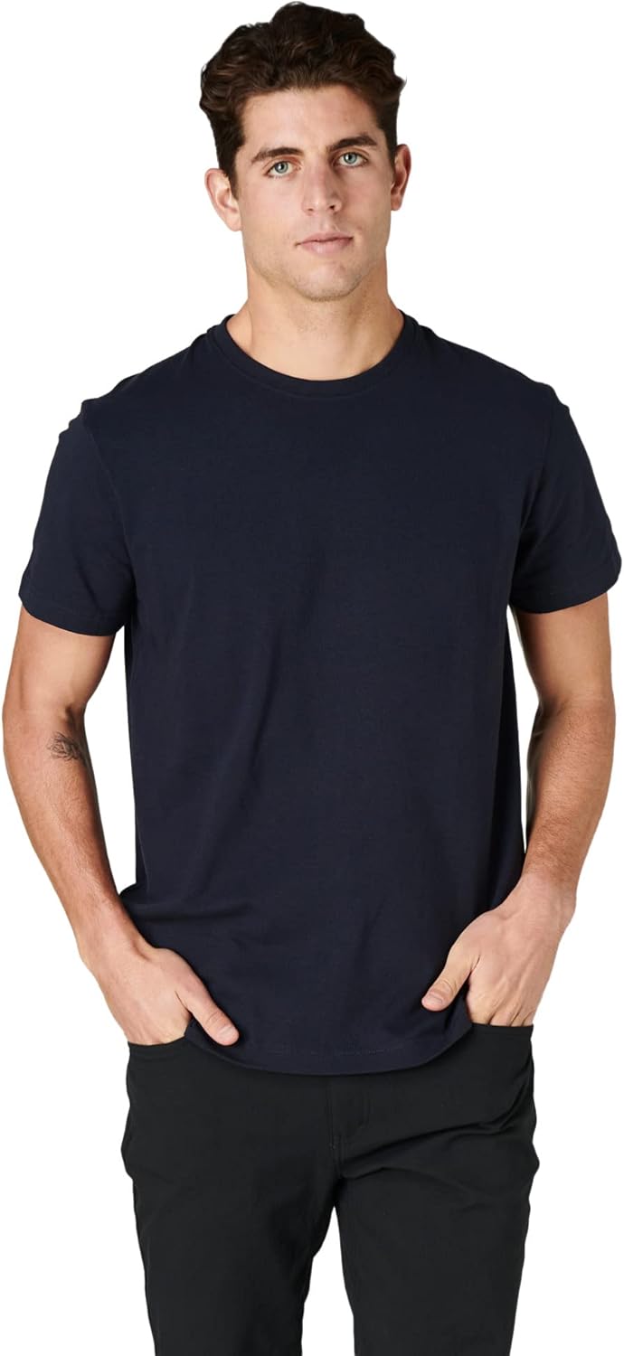 Western Rise Men's X Cotton Tee Short Sleeve Performance Tech Quick Dry\/Moisture Wicking\/Odor-Resistant T Shirt - Image 2